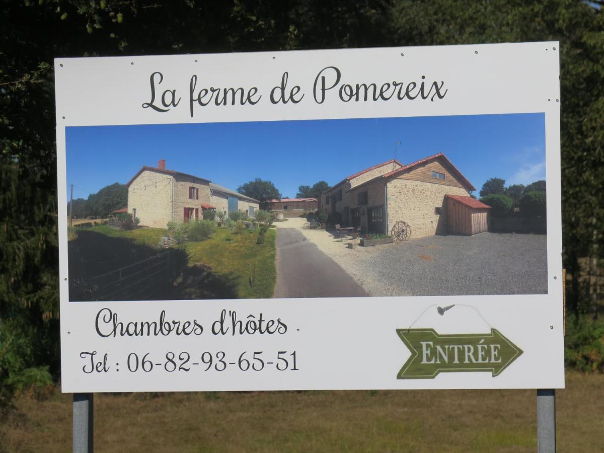 La Ferme De Pomereix Le Dorat Extérieur photo